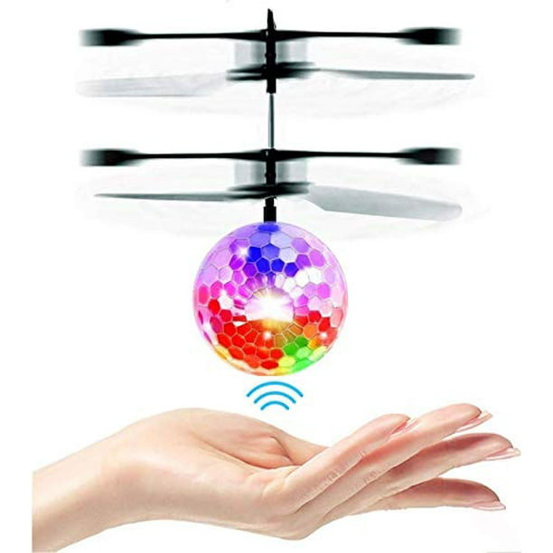 UTTORA Flying Ball Kids RC Flying Toys Infrared Induction Models Aircraft Ball